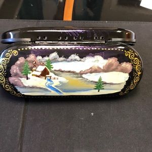 HANDMADE EYEGLASSES HARD CASE